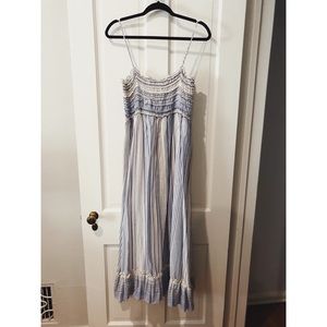 Max Studio Stripped Midi Dress!
